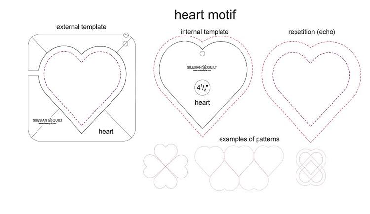 heart quilting